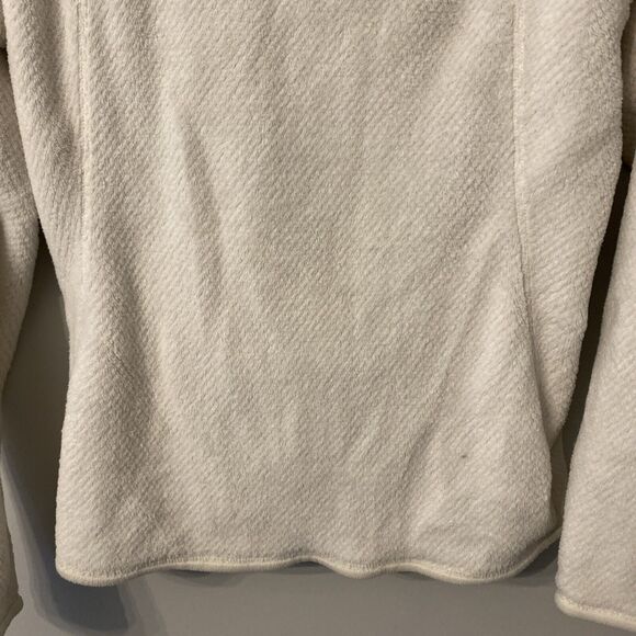 Patagonia Retool Snap T Pullover Fleece Womens Size S Ivory Jacket - Picture 10 of 10